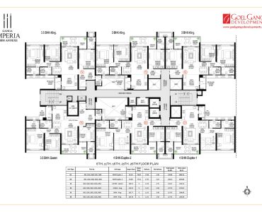 Ganga Imperia Floor Plan