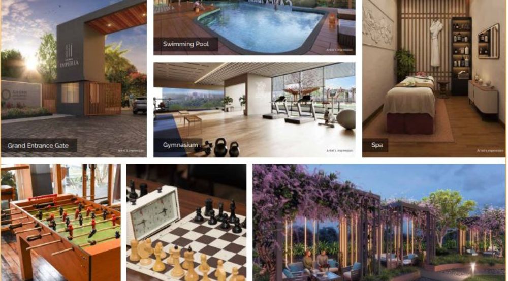 Amenities of Ganga Imperia
